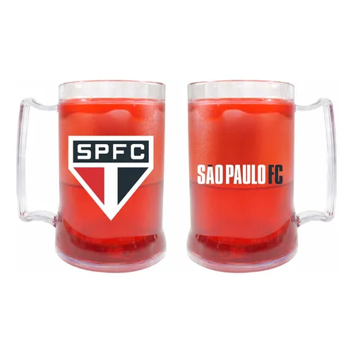 Caneca Gel São Paulo Produto Oficial Licenciado - Spfc Foto 1