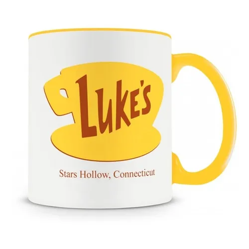Caneca Gilmore Girls Lukes Amarela Foto 1