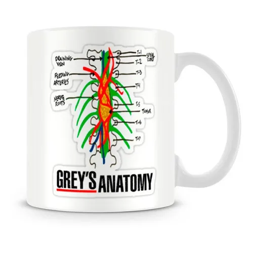 Caneca Greys Anatomy Tumor Foto 1