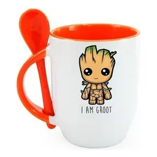 Caneca Groot - Caneca Marvel - Caneca De Colher Groot Foto mini 1