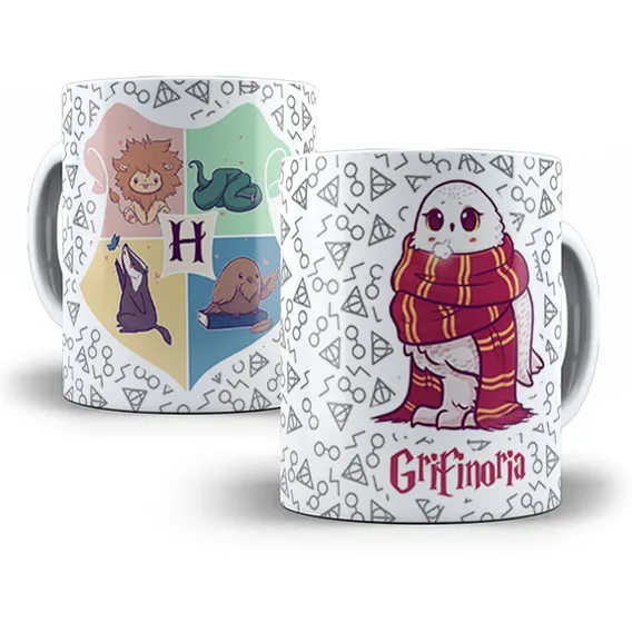Caneca Harry Potter Grifinória Gryffindor Personalizada Foto 1