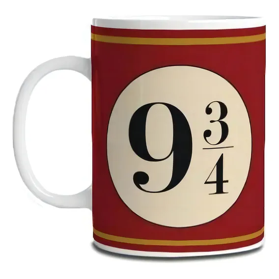 Caneca Harry Potter Plataforma 9 3/4 Hogwarts Express Foto 1