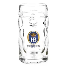 Caneca Hb Hofbrau Vidro Personalizada 500ml Foto mini 4