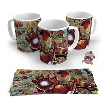Caneca Homem De Ferro Marvel Modelo 6 Foto mini  3