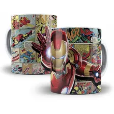 Caneca Homem De Ferro Marvel Modelo 6 Foto  mini 1