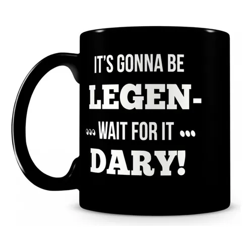 Caneca How I Met Your Mother Legendary Black Foto 1