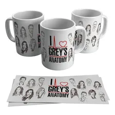 Caneca I Love Greys Anatomy Desenhados 325ml Foto mini 1