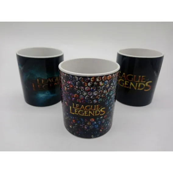Caneca League Legends Kit Com 3 Personalizada Foto 1
