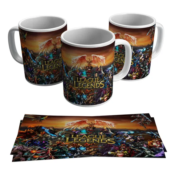 Caneca Lol Game 325ml Foto 1