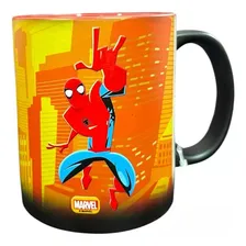 Caneca Magic Homem Aranha Marvel Zona Criativa Cor Preto Foto mini 4