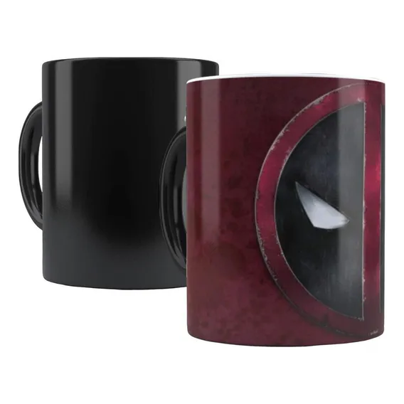 Caneca Mágica Deadpool Termossensível Foto 1