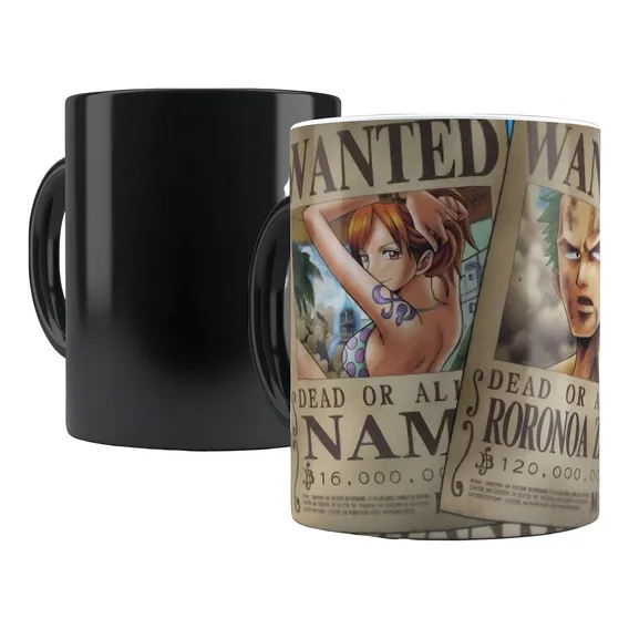 Caneca Mágica One Piece Termossensível Modelo 2 Foto 1