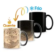 Caneca Magica Porcelana Harry Potter Mapa Maroto 325ml Foto mini 3