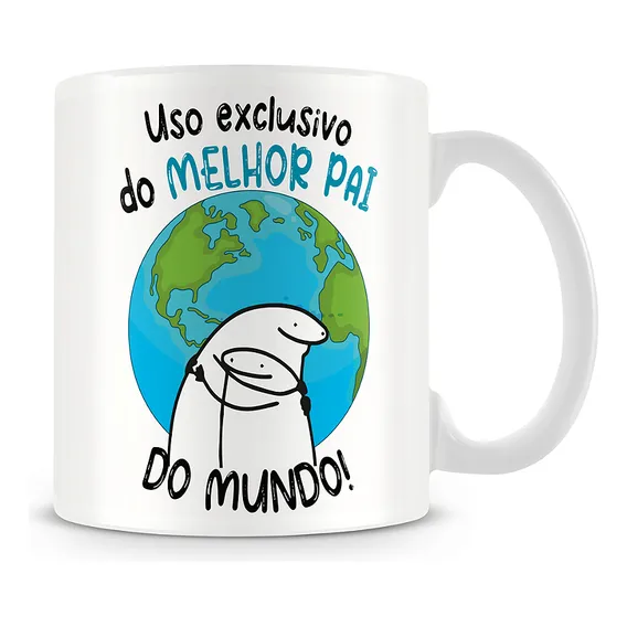 Caneca Melhor Pai Do Mundo Foto 1