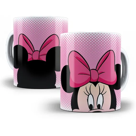 Caneca Minnie Porcelana Foto 1