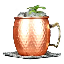Caneca Moscow Mule Impermeabilizada Cobre Martelada 500 Foto mini 2