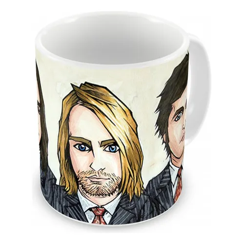 Caneca Nirvana Desenho Foto 1