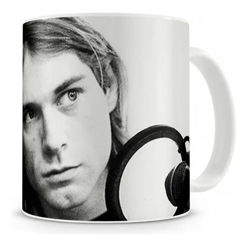 Caneca Nirvana Kurt Cobain Foto 1
