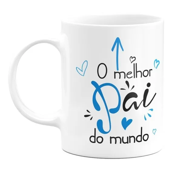 Caneca O Melhor Pai Do Mundo Foto 1