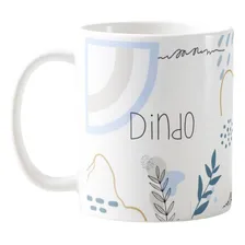 Caneca Padrinhos Personalizada 325ml Batismo Casamento Cor Branco Dindo Foto mini 1