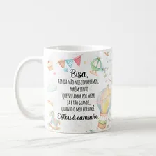 Caneca Personalizada Anunciar Gestação Estou Chegando Bisavó Foto mini 2