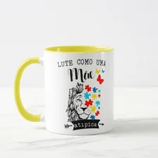 Caneca Personalizada Autismo Lute Como Uma Mãe AtÃpica Foto mini 3