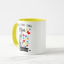 Caneca Personalizada Autismo Lute Como Uma Mãe AtÃpica Foto mini 4