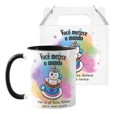Caneca Personalizada Com Frase Engraçada Presente Natal Foto mini 1