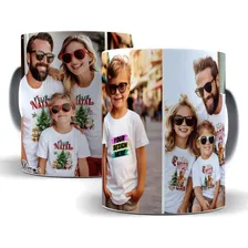 Caneca Personalizada De Porcelana Com Sua Foto Imagem Arte Cor Branco Com Foto Foto  mini 1