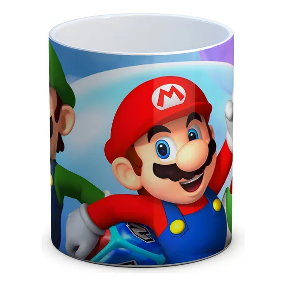 Caneca Personalizada Em Porcelana Super Mario Foto 1