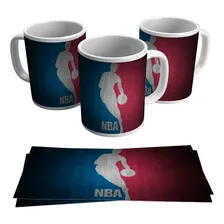 Caneca Personalizada Nba Basquete Americano Escudo 325ml Foto mini 1