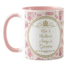 Caneca Personalizada Para Mãe Amiga Guerreira Foto  mini 1