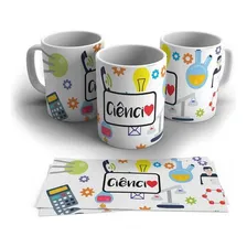 Caneca Personalizada Porcelana Profissão Cientista 325ml Foto mini 1
