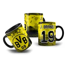 Caneca Personalizada Presente Futebol Borussia Dortmund Foto mini 3