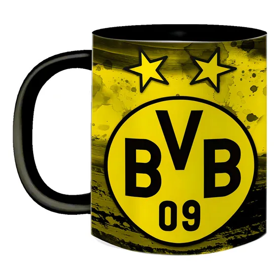 Caneca Personalizada Presente Futebol Borussia Dortmund Foto 1