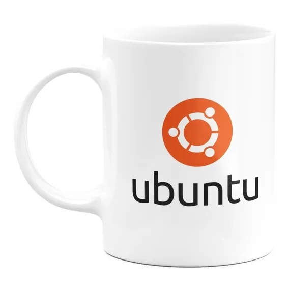 Caneca Personalizada Ubuntu Linux Foto 1