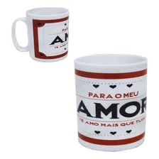 Caneca Plastica 350ml Amor 137278 Foto mini 1