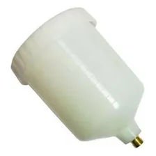 Caneca Plástica Arprex 200ml Para Pistolas De Pintura Stylo Foto mini 3