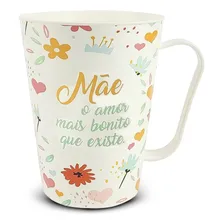 Caneca Plástica Dia Das Mães Tulipa Personalizada 430ml Foto mini 1