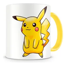 Caneca Pokémon Pikachu Color Yellow Foto  mini 1