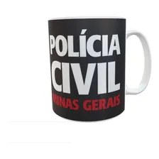 Caneca Polícia Civil Minas Gerais Mg -presente - Xicara - M Foto mini 1
