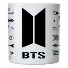 Caneca Porcelana Bts Nomes Foto mini  2