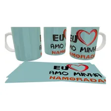 Caneca Porcelana Eu Amo Minha Namorada Foto mini 1