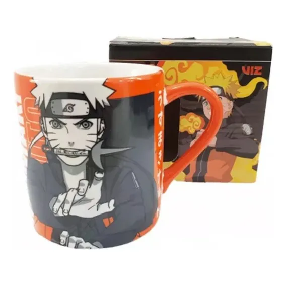 Caneca Porcelana Naruto Anime Presente Decorativa Geek Nerd Foto 1