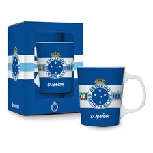 Caneca Porcelana Premium Cruzeiro Azul 280ml Presente Foto  mini 1