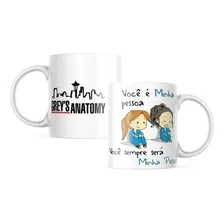Caneca Porcelana Você É Minha Pessoa Greys Anatomy Foto mini 3