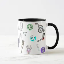 Caneca Presente Criativo Medicina Médico Ortopedista Foto mini 3