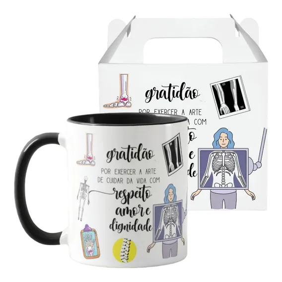 Caneca Presente Criativo Medicina Médico Ortopedista Foto 1