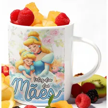 Caneca Princesa Cinderela Presente Mamãe De Menina Cor Branco Foto mini 4
