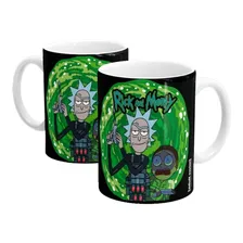 Caneca Rick And Morty Portal Squard Cartoon Network Serie Foto mini  3